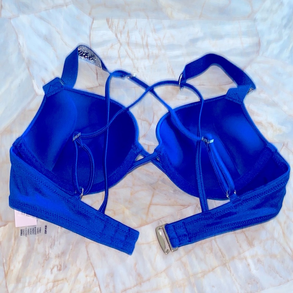 2 Pc Set 32B + Small Victoria's Secret  BOMBSHELL BIKINI Small Bottoms Set - Picture 5 of 13